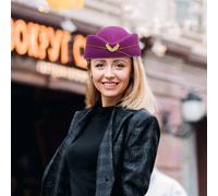 Cappello Da Hostess Donna Mancare Berretti Per Assistenti Di Volo Assistente