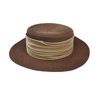 Cappello da in Paglia da Donna 2, 36 Pollici Larga alla Top Protezioni Solari per Vacanze Mare Accessorio Estivo Cappelli Paglia per Donne Adulte Protezioni per Le Vacanze
