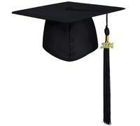 Cappello da laurea con frange, unisex, per lauree, università, laureato, per celebrazioni