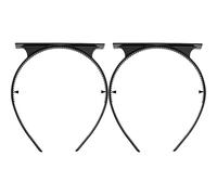 Cappello da laurea, fascia di grado, cappello laureato, inserto per la fascia per capelli, per feste, accessori di scena, set di 2 pezzi di capelli da scapolo riutilizzabili, stabilizzatore per la