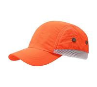 Cappello da lavoro in colore fluorescente per operatori sanitari con strisce riflettenti per un ' elevata visibilità Cappello da lavoro in colore fluorescente asciugatura rapida