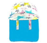 Cappello da legionario per bambini, cuffia da bagno con protezione solare UPF 50+, cappello da sole ad asciugatura rapida per spiaggia e mare,Stella marina,2-4 anni