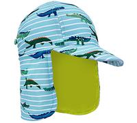 Cappello da legionario per Bambini, UPF 50+ di Protezione Solare con Patta e Cappello a Forma di Dinosauro per Bambini
