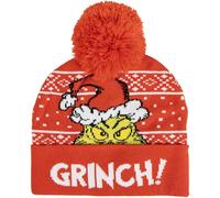 ARTESANÍA CERDÁ Cappello da maglia The Grinch – Morbido, caldo, design ufficiale – Bambini e ragazze