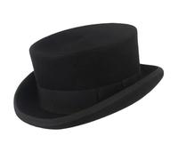 Cappello da mago, classico cappello a cilindro for spettacoli teatrali, eventi formali, accessori for costumi, spettacoli teatrali, copricapo, abbigliamento for feste natalizie, design elegante(L)