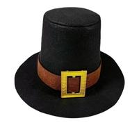 Cappello da mago, classico cappello a cilindro for spettacoli teatrali, eventi formali, accessori for costumi, spettacoli teatrali, copricapo, abbigliamento for feste natalizie, design elegante(Black_