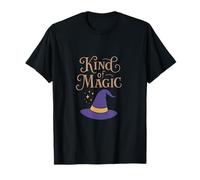 Cappello da Mago con Scritta Kind of Magic Wizard Good Vibes Crew Graphic Maglietta