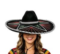 Cappello da Mariachi Copricapo con Tesa Larga da Travestimenti e Costumi di
