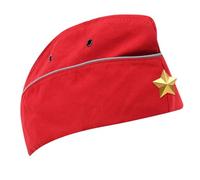 Cappello da marinaio a cinque punte con stella da palcoscenico, guarnigioni, spettacoli teatrali, ballerino, per donne adulte, copricapo unisex per feste a tema marino, costume da capitano