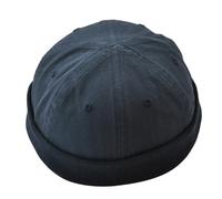 Cappello da marinaio retrò con visiera arrotolata e senza visiera, berretto con