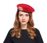 Cappello Da Marinaio Uomo Basco Rosso Cappelli Per Uomini Pirata