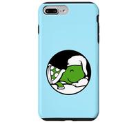 Cappello da notte a forma di tartaruga, letto stanco, felice, buono, sognare, notte divertente Custodia per iPhone 7 Plus/8 Plus