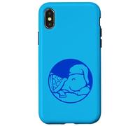 Cappello da notte a forma di tartaruga, letto stanco, felice, buono, sognare, notte divertente Custodia per iPhone X/XS