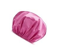 Cappello da notte femminile Forniture Doppio Impermeabile Elastico Doccia Capelli Caps Addensato Ragazza Testa Copertura per Salone Rosa Rosso