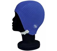 CAPPELLO DA NUOTO ELEGANTE CLASSICO RETRO 3D VINTAGE PER DONNE BLUE REEF
