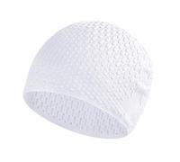 Cappello da nuoto in silicone - Tappo elastico impermeabile antiscivolo per confortevole | Grande cappuccio da nuoto con capelli lunghi per allenamento intensivo accessori per piscina unita
