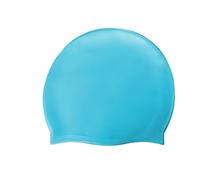 Cappello da nuoto in tessuto super elasticizzato, Cuffie da nuoto in silicone multicolore 19 x 22 cm(Light blue)