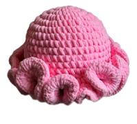 Cappello da palcoscenico a prova di sudore | Cappelli artistici per giovani per vacanze all'aperto, cappello elastico lavorato a maglia per foto di famiglia