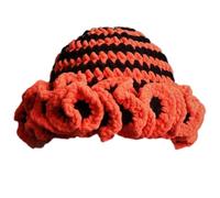 Cappello da palcoscenico a prova di sudore | Cappelli artistici per giovani per vacanze all'aperto, cappello elastico lavorato a maglia per foto di famiglia
