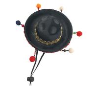 Cappello da palla di pelo Mini berretto messicano Divertente cappello da