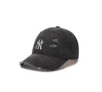 Cappello da palla MLB Korea New York Yankees nero destrutturato berretto lava...