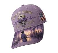 Cappello da pensionamento, cappelli da baseball vintage, regolabili | Berretto da baseball per infermiere, pensionato, per famiglia, lavoro, corsa, compleanno, quotidiano, casual, viaggi