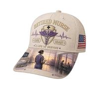 Cappello da pensionamento, cappelli da baseball vintage, regolabili | Berretto da baseball per infermiere, pensionato, per famiglia, lavoro, corsa, compleanno, quotidiano, casual, viaggi