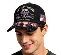 Cappello da pensionamento, cappelli da baseball vintage, regolabili | Berretto da baseball per infermiere, pensionato, per famiglia, lavoro, corsa, compleanno, quotidiano, casual, viaggi