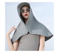 Cappello da pesca in tinta unita per donna con ampio brim UV, ideale per escursionismo e giardinaggio, protezione dal sole