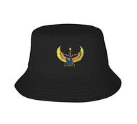 Cappello da Pesca,Moderno Bucket Hat Egyptian Goddess Angel Moda Cappello da Sole per Spiaggia All'aperto Primavera