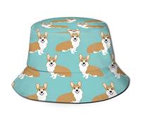 Cappello da pescatore alla moda per donne e uomini, Corgi Puppy Dog Lover 6, taglia unica