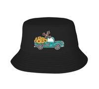 Cappello da Pescatore American Flag Skull Buckethat Pieghevole Cappello A Secchiello Tendenza Bucket Hat per Shopping Spiaggia Escursionismo