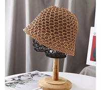 Cappello da Pescatore Berretto Cappelli Donna Cappello di Paglia da Sole Cappello Esterno di Paglia da Viaggio Cappello Casual Cappello da Spiaggia Panama Cappello da Pescatore A Cupola in Paglia