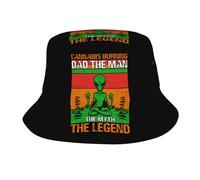 Cappello da Pescatore Canna urning Dad The Man The Myth The Legend Buckethat Pieghevole Cappelli da Pescatore Protezione Cappelli A Secchiello per Spiaggia Shopping Escursionismo