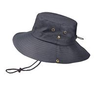 Cappello Da Pescatore Cappello Pescatore Uomo Donna Estivo Tesa Larga Sole Bonnie Nero Capello Cappellini Berretto Pioggia Con Visiera Boonie Jungle Antipioggia Cappellino A Secchiello Bucket Hat