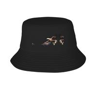 Cappello da pescatore con motivo aquila nel cielo, pieghevole e facile da riporre, un ottimo strumento per pesca, escursionismo, campeggio e vacanze al mare