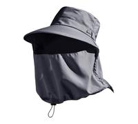 Cappello da Pescatore con Protezione Solare - Secchio Traspirante con Protezione UV A Tesa Larga | Cappello Che Copre Il Viso | per L'Estate Spiaggia Piscina Viaggi Golf Escursionismo Giardinagg