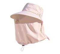 Cappello da Pescatore con Protezione Solare - Secchio Traspirante con Protezione UV A Tesa Larga | Cappello Che Copre Il Viso | per L'Estate Spiaggia Piscina Viaggi Golf Escursionismo Giardinagg
