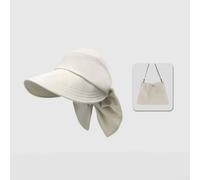 Cappello da pescatore da donna con becco d'anatra con foro vuoto per coda di cavallo, cappello di protezione solare regolabile per attività all'aperto per il tempo libero, cappello alla pescatora