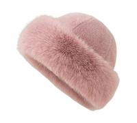Cappello da pescatore da donna, morbido copricapo invernale antivento, alla moda, accessorio elegante per la stagione fredda, indossabile, elegante, femminile, protezione dal calore all'aperto, per