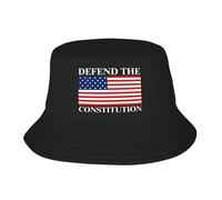 Cappello da Pescatore Defend The Constitution Buckethat Pieghevole Cappelli A Secchiello Traspirante Cappello A Secchiello per Escursionismo Campeggio Spiaggia