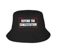 Cappello da Pescatore Defend The Constitution Cappelli da Pescatore Protezione Cappello A Secchiello Traspirante Buckethat per Escursionismo Campeggio Shopping