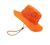 Cappello da Pescatore Fluorescente a Larga Cappucci protettivi solari per Uomini e Donne attività all ' Aperto Campeggio Escursionismo Cappello da Pescatore Protezione Solare