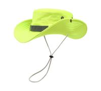 Cappello da Pescatore Fluorescente a Larga Cappucci protettivi solari per Uomini e Donne attività all ' Aperto Campeggio Escursionismo Cappello da Pescatore Protezione Solare