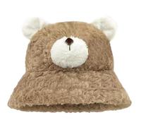Cappello da pescatore HaPlush con orecchie da orso, per tutte le età, per avventure all'aria aperta e copricapo per attività all'aperto