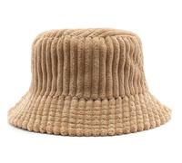 Cappello Da Pescatore In Velluto A Coste Uomo Donna Cappelli Da Pescatore Caldi E Alla Moda Invernali Hat Da Sole A Tesa Larga Per Lavoro E Appuntamenti Cap Streetwear(Khaki)