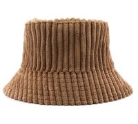 Cappello Da Pescatore In Velluto A Coste Uomo Donna Cappelli Da Pescatore Caldi E Alla Moda Invernali Hat Da Sole A Tesa Larga Per Lavoro E Appuntamenti Cap Streetwear(Coffee)