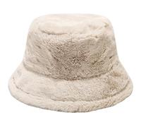 Cappello da Pescatore Peloso Donna Invernali Cappello da Pescatore in Pelliccia Sintetica per Donne e Uomini Invernale in Finto Pelo di Montone Caldo (Kaki Poco Profondo)