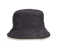 Cappello da pescatore reversibile da donna e da uomo, in velluto a coste interno in pelliccia di sherpa Hip Hop Urban Autunno in 2 colori e 2 misure