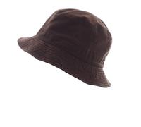 Cappello Da Pescatore Uomo A Testa Grande Taglie Forti For In Puro Cotone Sole Per Uomo e Donna(Brown,XXL 61-63cm)